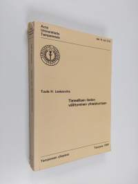 Tieteellisen tiedon välittyminen yhteiskuntaan : tutkimus tieteellisen tiedon (lääketiede) välittymisestä ja välittämisestä terveyspolitiikan alueella Suomessa