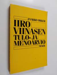 Iiro Viinasen tulo- ja menoarvio