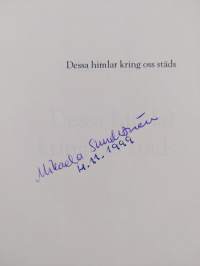Dessa himlar kring oss städs (signeerattu)