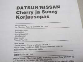 Datsun / Nissan Cherry vm 1979-86, Sunny 1982-86 Alfamer Korjausopas