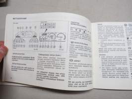Nissan mallisarja N12 käyttöohjekirja 1985