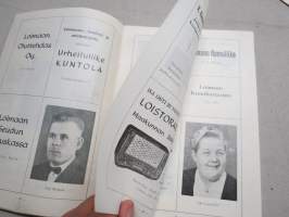 Loimaan Näyttämö (teatteri) - näyttämökausi 1954-55, Agapetus - hupailu, &quot;Kaikenlaisia vieraita&quot;, ohjelman henkilökuvissa Matti Lunnas, Yrjö Korpela, Vappu Selänne..