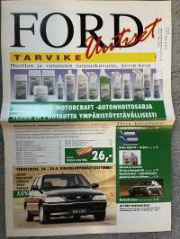 Ford Uutiset 1993 nr 1 B -asiakaslehti / customer magazine