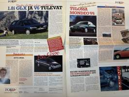 Ford Uutiset 1994 nr 3 -asiakaslehti / customer magazine