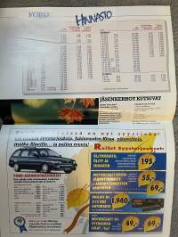 Ford Uutiset 1994 nr 3 -asiakaslehti / customer magazine