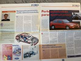 Ford Uutiset 1995 nr 1 -asiakaslehti / customer magazine