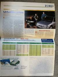 Ford Uutiset 1996 nr 2 -asiakaslehti / customer magazine