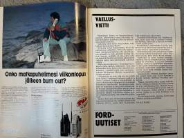 Ford Uutiset 1987  -asiakaslehti / customer magazine