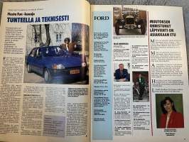 Ford Uutiset 1991 nr 2 -asiakaslehti / customer magazine