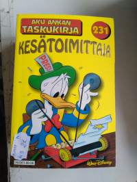 Aku Ankka taskari 231, kesätoimittaja  v.1999