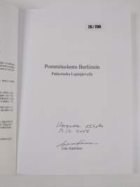 Pommituslento Berliiniin : pakkolasku Lapinjärvelle (signeerattu, numeroitu, tekijän omiste)