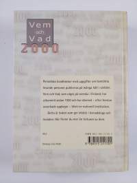 Vem och vad : biografisk handbok 2000