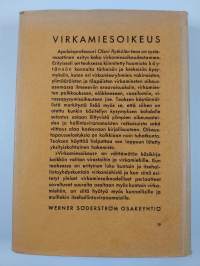 Virkamiesoikeus