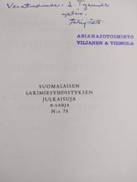Testamentin tekemisestä ja pätemättömyydestä : perintökaaren uusitun 16 luvun selitykset (tekijän omiste)
