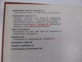 Asioimme kirjapainossa