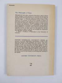 The philosophy of Kant