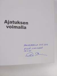 Ajatuksen voimalla (signeerattu, tekijän omiste)