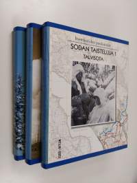 Sodan taisteluja 1-3 : Talvisota ; Jatkosota ; Kynällä, kameralla, kiväärillä