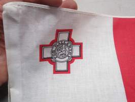 For Gallantry -pienoislippu / flag