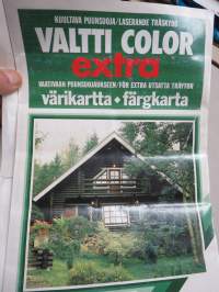 Tikkurila Valtti Color Extra -värikartta / färgkarta