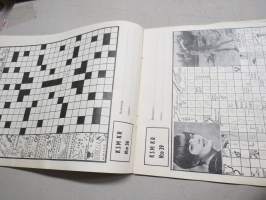 Kuva- ja sanaristikko Maailma - Kuvaristikko Uutiset II B, Joulu 1966