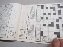 Kuva- ja sanaristikko Maailma - Kuvaristikko Uutiset II B, Joulu 1966