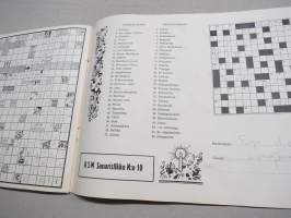 Kuva- ja sanaristikko Maailma - Kuvaristikko Uutiset II B, Joulu 1966