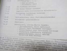Sodanaikainen Jääkäripataljoona 6 - kokoontuminen lahdessa 16.6.1979 - puheet - valokuvia kansiossa