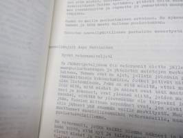 Sodanaikainen Jääkäripataljoona 6 - kokoontuminen lahdessa 16.6.1979 - puheet - valokuvia kansiossa