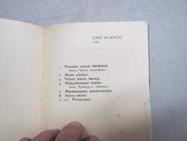 Septem - 6tte utställning i Ateneum 1917 -taitelijaryhmä &quot;VII&quot; näyttelyluettelo, ruotsinkielinen, kuvitettu