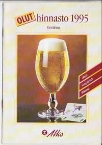 Olut hinnasto 1995  - hinnasto