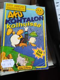 Aku Ankka taskari 122 , Aku kohtalon kolhuissa v.1990