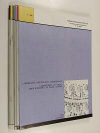 Arkkitehtuurikilpailuja 1-9/1986 ( Nro 4 &amp; 5 puuttuu)