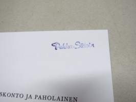 Ufot uskonto ja paholainen (Jonathan Shedd = Pekka Siitoin / Turun Hengentieteen seura) -Pekka Siitoin tuotantoa, näköispainos