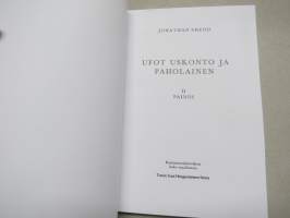 Ufot uskonto ja paholainen (Jonathan Shedd = Pekka Siitoin / Turun Hengentieteen seura) -Pekka Siitoin tuotantoa, näköispainos