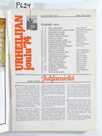 Urheilijan joulu 1974, Suomen Urheilulehti № 50 B