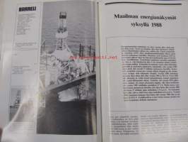 Barreli - energiataloudellinen julkaisu. Oy ESSO ab-asiakaslehti. Sidotut vuosikerrat 1987-89