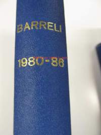 Barreli - energiataloudellinen julkaisu. Oy ESSO ab-asiakaslehti. Sidotut vuosikerrat 1980-86