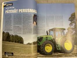 Koneviesti 2014 nr 7 - Teemana renkaat, Esittelyssä John Deere 6MC ja 6RC, Lely Vector -automaattiruokkija, Hapottimen huolto kannattaa, ym.