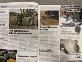 Koneviesti 2013 nr 3 - Massey Ferguson 7616 sitkeä puurtaja, Kokeilussa attack-pienkuormain, Kronos 1600M -Vesakkomurskain, Polaris 600 Indy SP, ym.