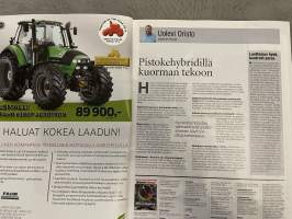 Koneviesti 2013 nr 16 - Asennus haltuun Oikeilla välineillä, Agritechnican puhutummat uutuudet, Valtra T163D Eco - vääntävä työjuhta, Pfanner uudisti kypärän, ym.