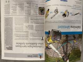 Koneviesti 2013 nr 10 - Esittelyssä Ponsse Scorpion Uuden lajin synty, Perävaunu-nosturi säästää selkää, Kurottajasta maatilan luottoretki, ym.