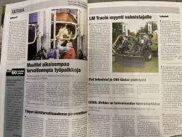 Koneviesti 2013 nr 10 - Esittelyssä Ponsse Scorpion Uuden lajin synty, Perävaunu-nosturi säästää selkää, Kurottajasta maatilan luottoretki, ym.
