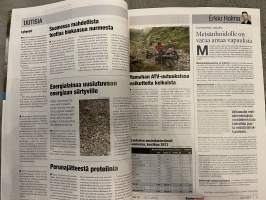 Koneviesti 2013 nr 10 - Esittelyssä Ponsse Scorpion Uuden lajin synty, Perävaunu-nosturi säästää selkää, Kurottajasta maatilan luottoretki, ym.