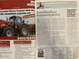 Koneviesti 2011 nr 1 - Lava-autolla leppoisaa kyytiä Isuzu D-max, Venttiili-pöydän korjaus palauttaa voimat koneeseen, Kokeilussa Case IH Maxxum 130, ym.