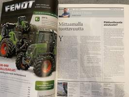 Koneviesti 2011 nr 6 - Traktorirenkaat testissä - löytyykö pitoa lumella ja jäällä?, Pelletti-kattiloita ja aurinkokeräimiä Itävallassa, ym.