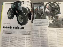 Koneviesti 2011 nr 2 - Teemana tienhoito, KV esittelee: Volvon uudet kuormaimet L45F ja L50F, Kapeatelaiset hyötykelkat vertailussa, Valtran a-sarja uudistuu, ym.