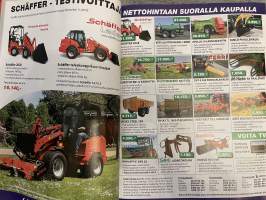 Koneviesti 2010 nr 14 - Väderstad, Amazone, Tume ja Junkkari, Maan parantaminen jankku-roimalla, Tekniikalla tiiviimpiä kuormia noukin vaunuihin, ym.