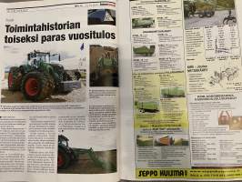 Koneviesti 2010 nr 14 - Väderstad, Amazone, Tume ja Junkkari, Maan parantaminen jankku-roimalla, Tekniikalla tiiviimpiä kuormia noukin vaunuihin, ym.