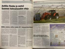 Koneviesti 2010 nr 11 - Jättivertailussa kahdeksan pienkuormainta, Kesla 1400R - Vinssi helpottaa korjuuta, Hese-puskulevyt ammattilaiskäyttöön, ym.